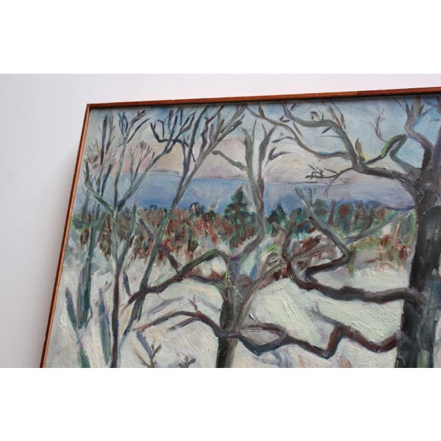 1970s Sr Glasser Nature Study Oil on Canvas For Sale - Image 5 of 13