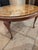 Buchschmid & Gretaux Glass Top Marquetry Inlaid WoodTable For Sale - Image 9 of 13