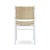 2020s Scandinavian Modern White Painted Dining Chair For Sale - Image 5 of 6