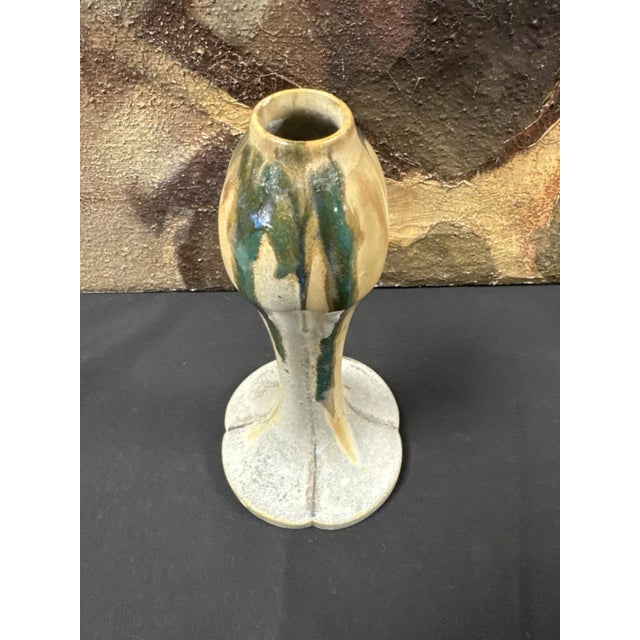Art Nouveau Ceramic Lamp, 1890s For Sale - Image 4 of 6