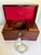 Mid-19th Century English Mahogany Tea Caddy Chest With Glass Mixing Bowl For Sale - Image 4 of 15