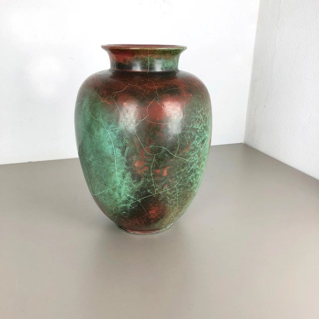Large German Ceramic Vase from Richard Uhlemeyer, 1940s For Sale - Image 16 of 18