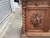 French Handsome French Oak Credenza W Barley Twist For Sale - Image 3 of 16
