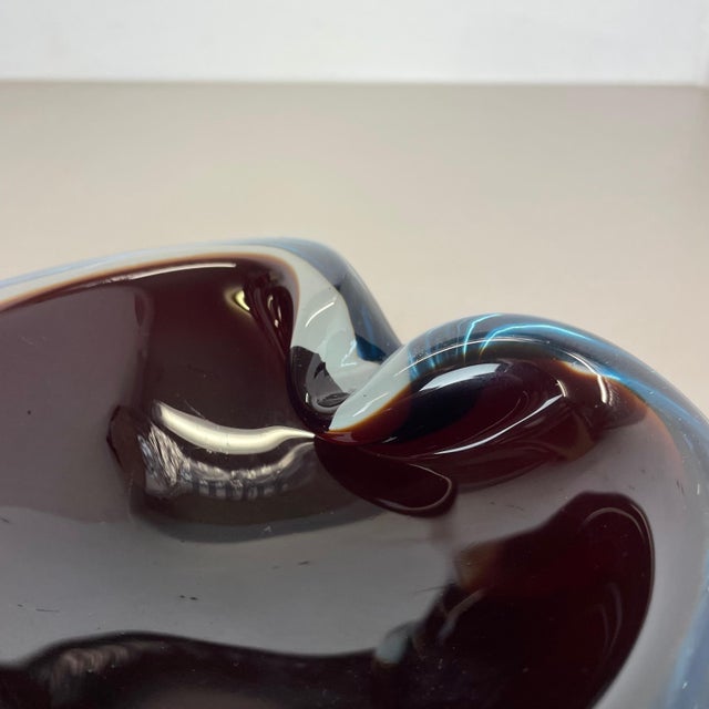Large Murano Glass Ashtray, Italy, 1970s For Sale - Image 6 of 18