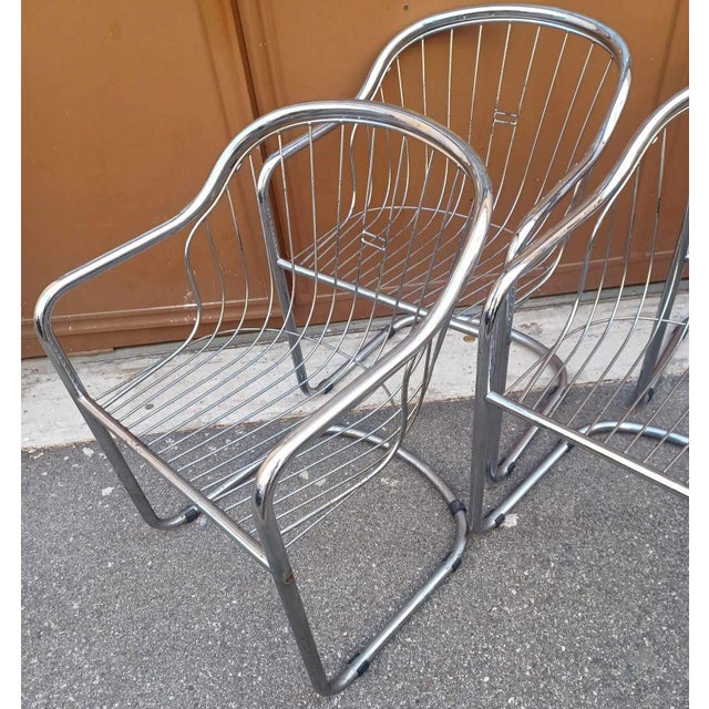Twelve Sabrina Chair, design by Gastone Rinaldi, production Rima (Padova) 1970s. They can also be sold 6 at a time, write...