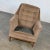 Vintage Mid Century Modern Mocha Colored Velvet Club Lounge Chair Style of Dunbar For Sale - Image 11 of 12