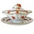 White Herend Chinese Bouquet Rust Gravy Boat With Attached Plate & Lid and Rose Finial For Sale - Image 8 of 14