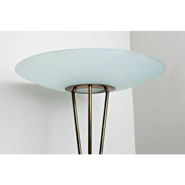 Mid-Century Modern Italian Model 4075 Floor Lamp by Gaetano Sciolari for Stilnovo, 1950s For Sale - Image 3 of 9