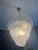 Contemporary Modern Green "Petals" Murano Style Glass Chandelier For Sale - Image 11 of 16