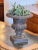 Traditional Vintage Cast Iron Urn With Fluted Detail For Sale - Image 3 of 7