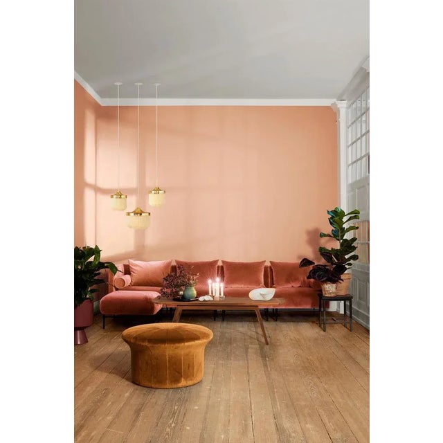 Metal Galore 3 Seater Sofa in Grey Melange by Warm Nordic For Sale - Image 7 of 9