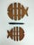 Mid-Century Modern Fish-Shaped Coasters in Teak, 1960s, Set of 8 For Sale - Image 9 of 10