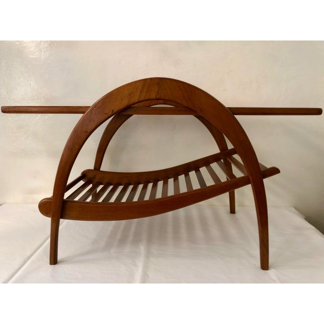 Tan Mid-Century Coffee Table For Sale - Image 8 of 9