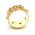 Vintage 1970s Etruscan Revival 14k Gold Ruby Wide Band Ring, Size 7.5 For Sale In Miami - Image 6 of 10