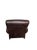 Manhattan Roll Arm Top-Grain Leather Club Chair & Ottoman – Mitchell Gold + Bob Williams for Pottery Barn For Sale - Image 9 of 12