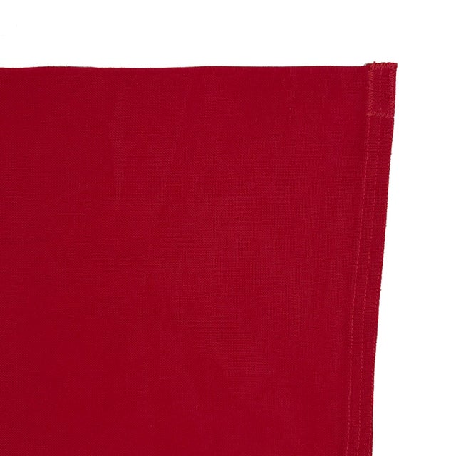 Mid 20th Century Vintage Cotton Sewn Flag of Switzerland For Sale - Image 5 of 6