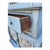 Antique 19th Century European Pine Step-Back Cabinet With Original Hand Painted Blue Finish For Sale - Image 4 of 7