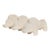 Set of Three Vintage Italian Unglazed Ceramic Boars by Aldo Londi for Bitossi For Sale