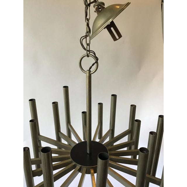 1970s Sciolari Chandelier For Sale In New York - Image 6 of 8