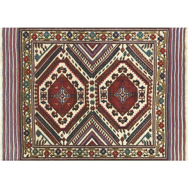1980s Afghan Balouch Rug For Sale