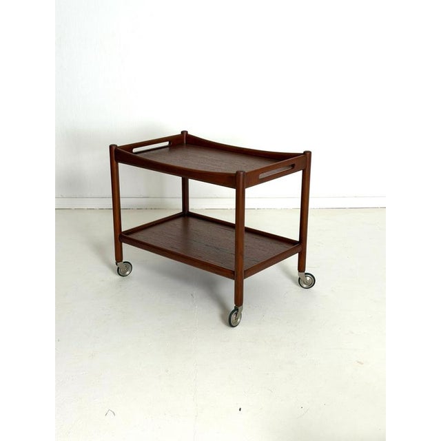 AT-45 Serving Trolley from Hans J. Wegner For Sale - Image 9 of 10