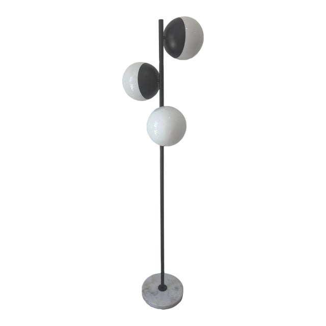 1980s Mid-Century Modern Style Floor Lamp For Sale