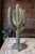 Metal Large Brass Saguaro Cactus With Road Runner Sculpture — Korea, Circa 1970s For Sale - Image 7 of 18