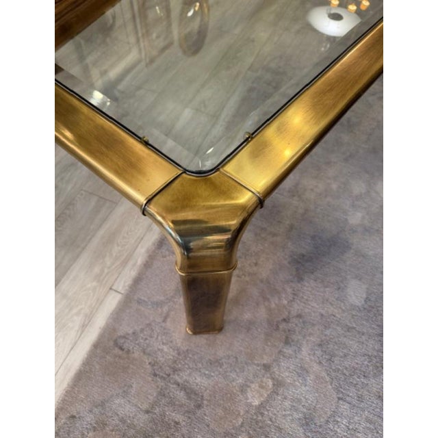 Hollywood Regency 1990s Mastercraft Cocktail Table by John Widdicomb For Sale - Image 3 of 8