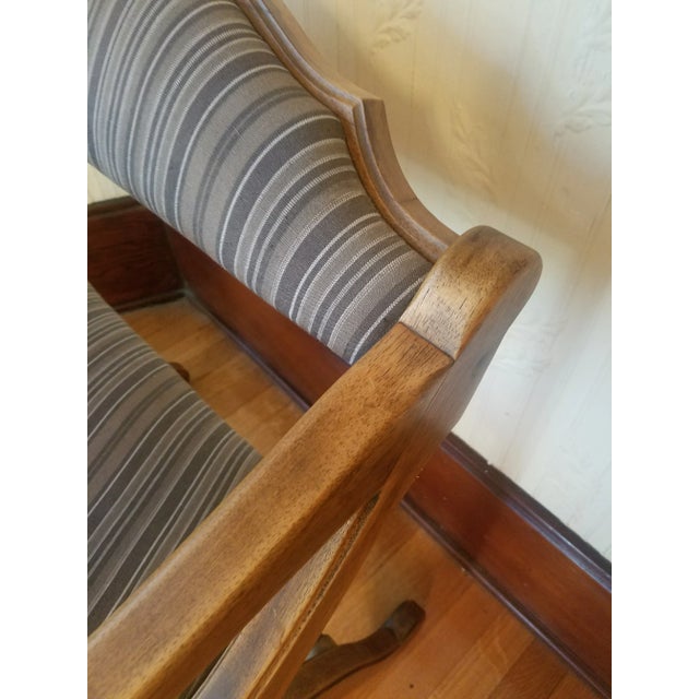 Late 20th Century Restored Medieval Style Klismos Chair For Sale In Los Angeles - Image 6 of 10