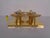 Space Age Gilt Brass Sconce by Joseph Brumberg, Germany, 1960s For Sale - Image 9 of 17