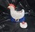 1990s Hen-Shaped Teapots from Cerámicas Benlloch, Manises, Spain. 1990s, Set of 4 For Sale - Image 5 of 10