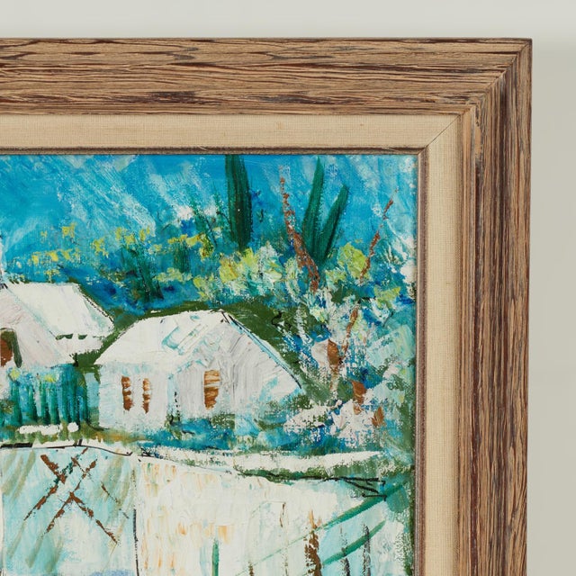 Tropical Painting of Bermuda by Alfred Birdsey For Sale - Image 4 of 13
