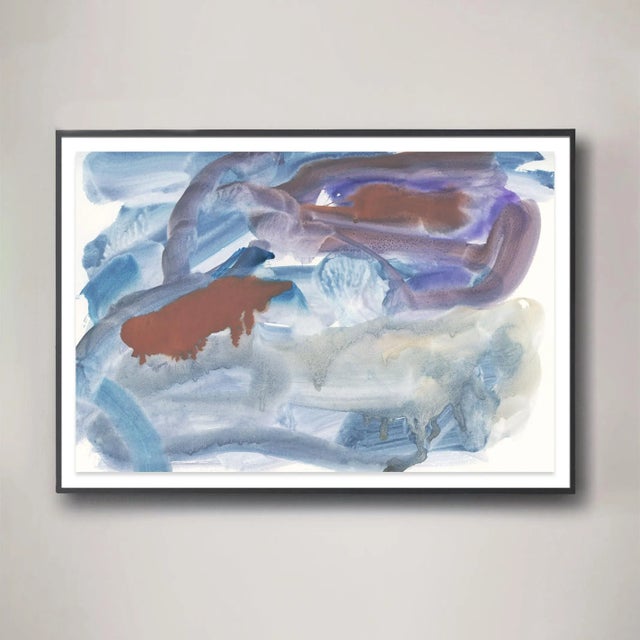 Daylight Dream Editions Contemporary Abstract Print on Watercolor Paper by Molly Frances For Sale - Image 4 of 4