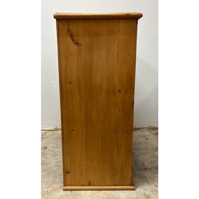 Wood 19th Century English Pine Chest of Drawers For Sale - Image 7 of 8
