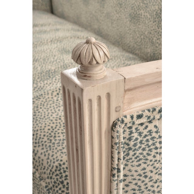 Petite Louis XVI Style Loveseat, France C 1920s For Sale - Image 10 of 10