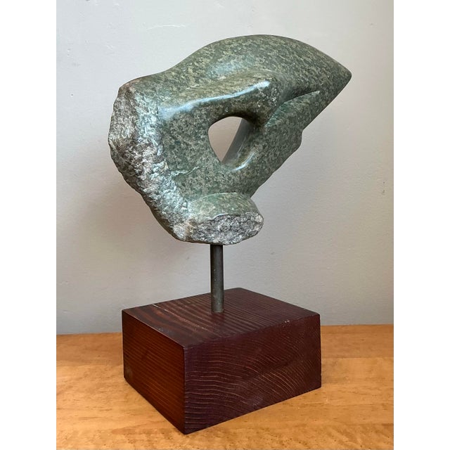Mid 20th Century Vintage Boho Abstract Stone Sculpture For Sale - Image 11 of 12
