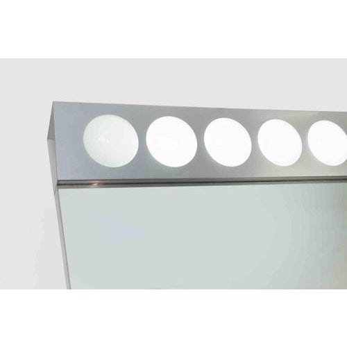 1970s Vintage Seven Lights Wall Mirror from Fontana Arte, Italy, 1970s For Sale - Image 5 of 7