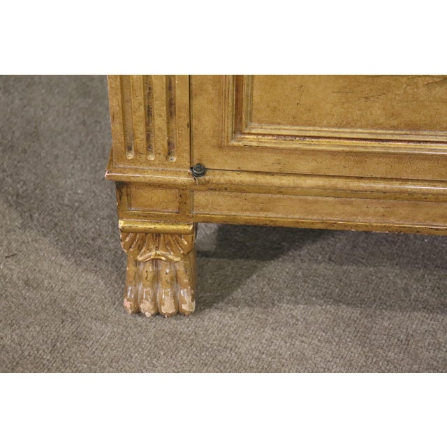 Bronze Mid 20th Century Hand Painted Buffet For Sale - Image 8 of 12
