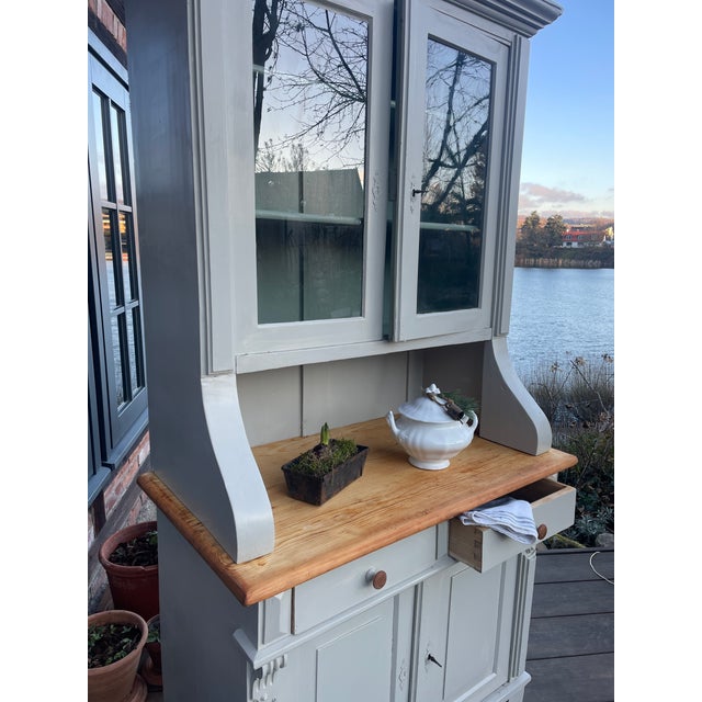 Antique Kitchen Buffet in Fir, 1890s For Sale - Image 15 of 18