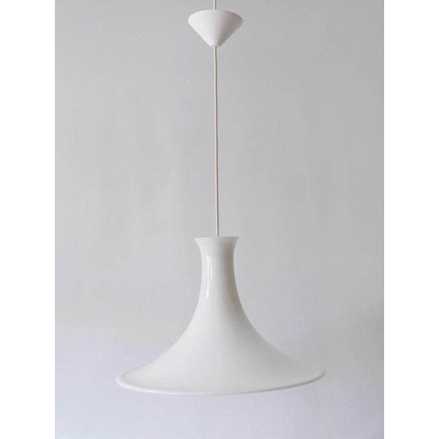 Mandarin Pendant Lamp by Michael Bang for Holmegaard, 1980s For Sale - Image 6 of 18