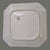 Yellow Vintage "Cali "Ceramic Lotus Flower Lily Pod 3DFrog Chip & Dip Platter For Sale - Image 8 of 9