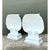 Late 20th Century Vintage Cast Fiber Concrete Clam Shall Table Pedestals - Set of 2 For Sale - Image 5 of 12