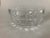 Modern 90's Clear Crystal Center / Serving Bowl For Sale - Image 3 of 5