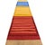 Mid-Century Modern Handwoven Kilim Runner | 1'9" X 11'0" | Scandinavian-Inspired Color Block Design For Sale - Image 3 of 5