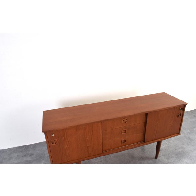 Mid-Century Danish Teak Sideboard, 1960s For Sale - Image 16 of 18