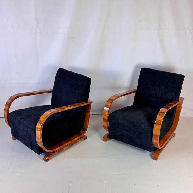 Art Deco Armchairs attributed to Heal & Son, London, 1930s, Set of 2 For Sale - Image 12 of 13