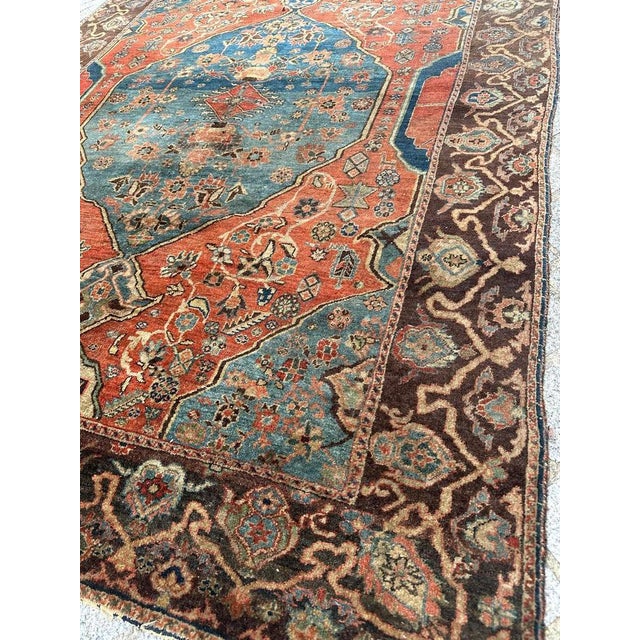 Beige Antique Style Bobyrugs Tabriz Rug For Sale - Image 8 of 18