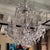 2010s Schonbek Olde World Nine-Light Chandelier, Swarovski Crystal, Silver, 27 In For Sale - Image 5 of 6