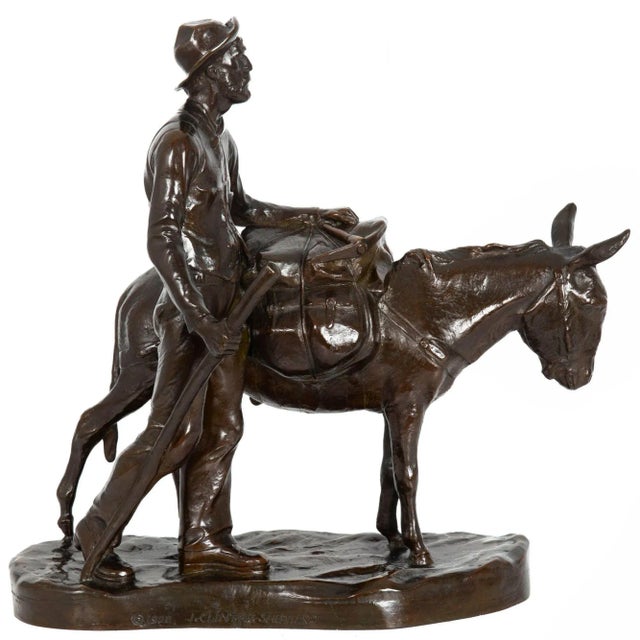 J. CLINTON SHEPHERD United States, 1888-1975 "The Desert Rat" (1928) Patinated bronze | signed "(c) 1928 J. CLINTON...