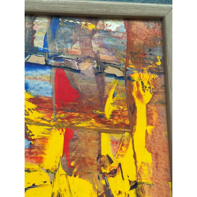Daniel Raphaël, Komposition, 1950s, Oil on Panel, Framed For Sale - Image 9 of 17